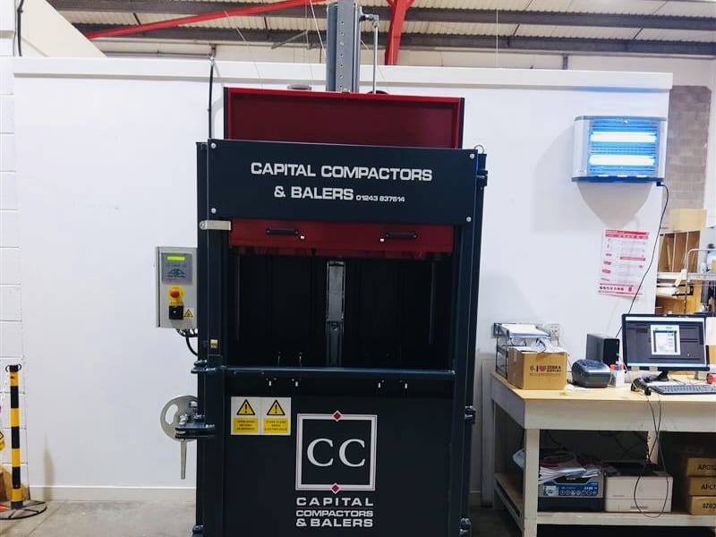 Vertical Baler Installation in Scotland