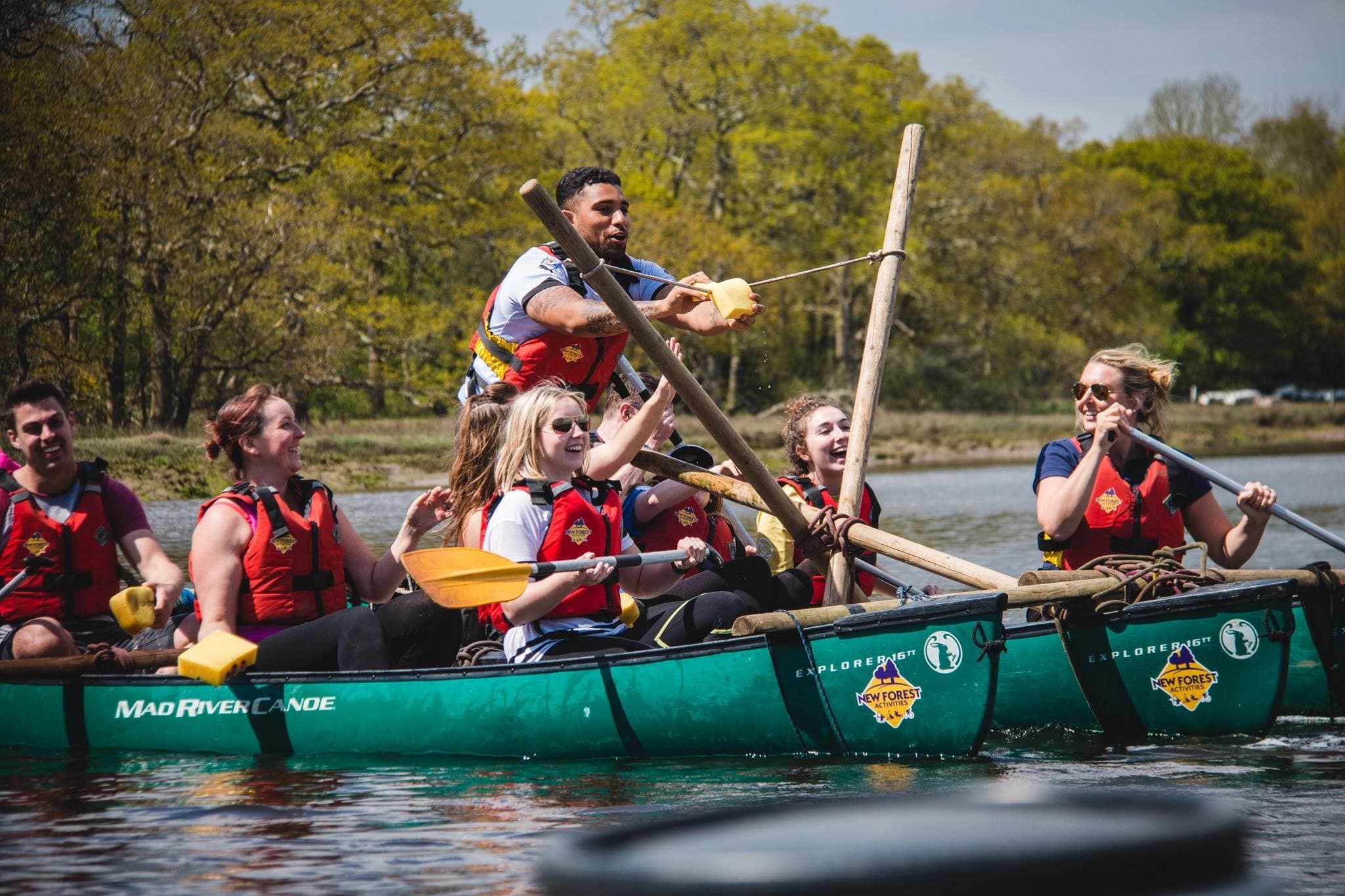 Good team building activities in the New Forest