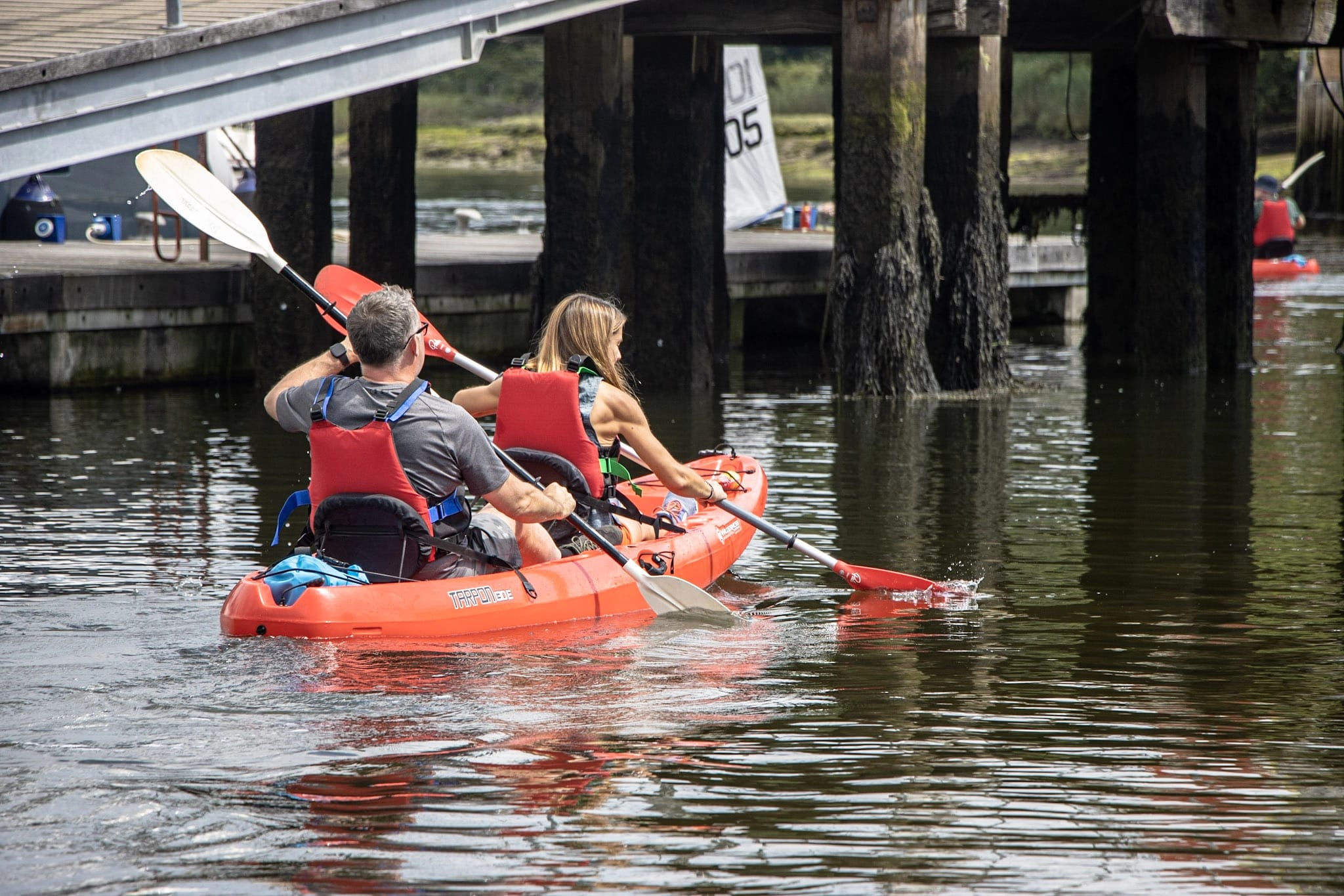 Looking for different activities for couples? Hire some kayaks and hit the water!