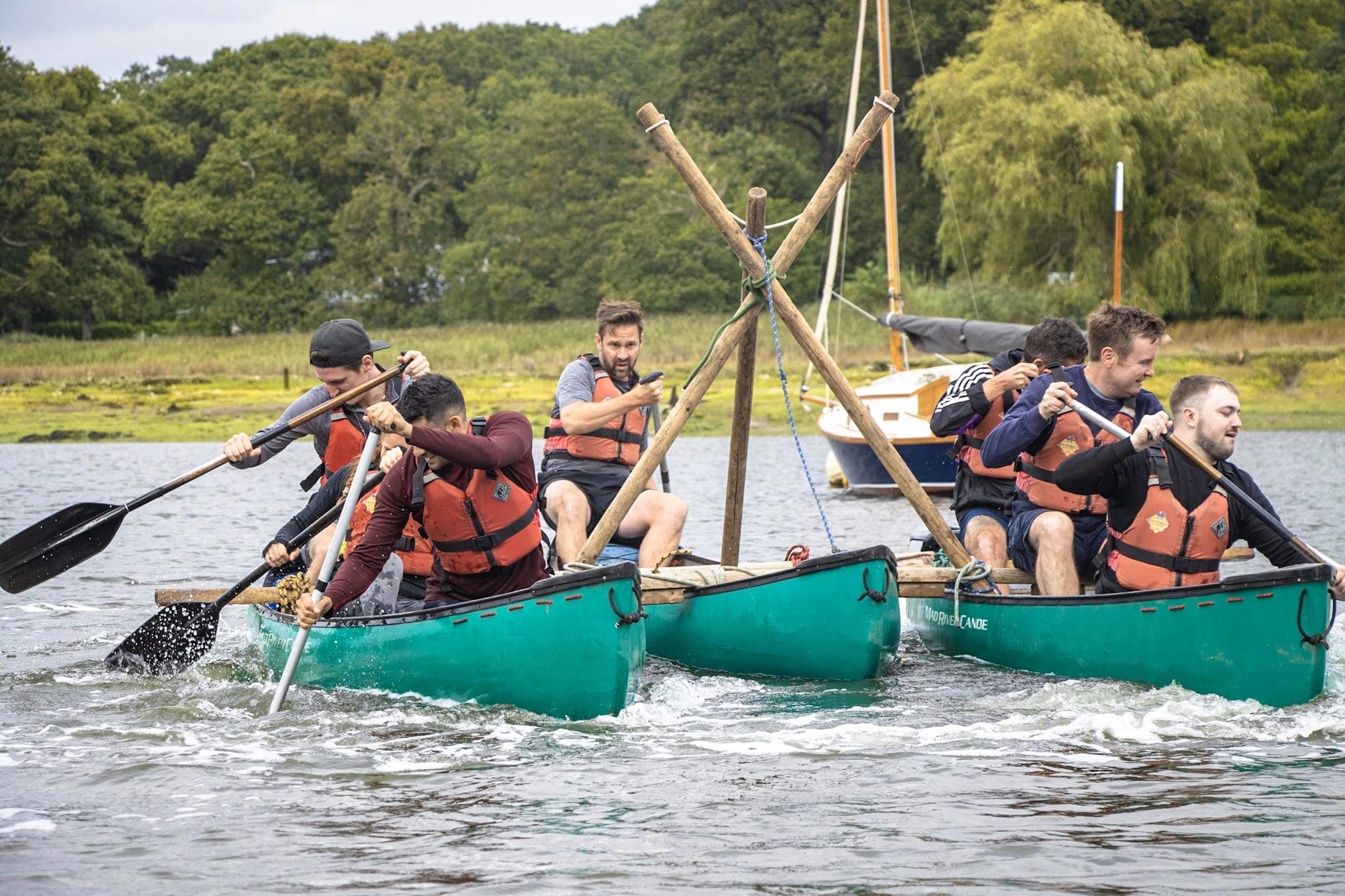 Your Canoe Raft Building Questions, Answered