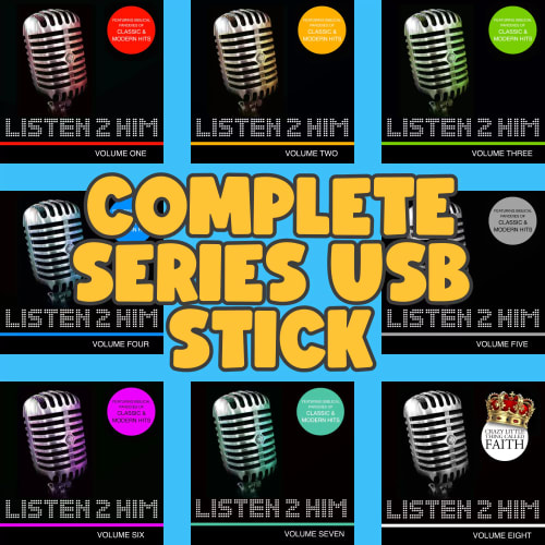 Complete Set Listen 2 Him Parody Music Vol 1-8 - USB Memory Stick