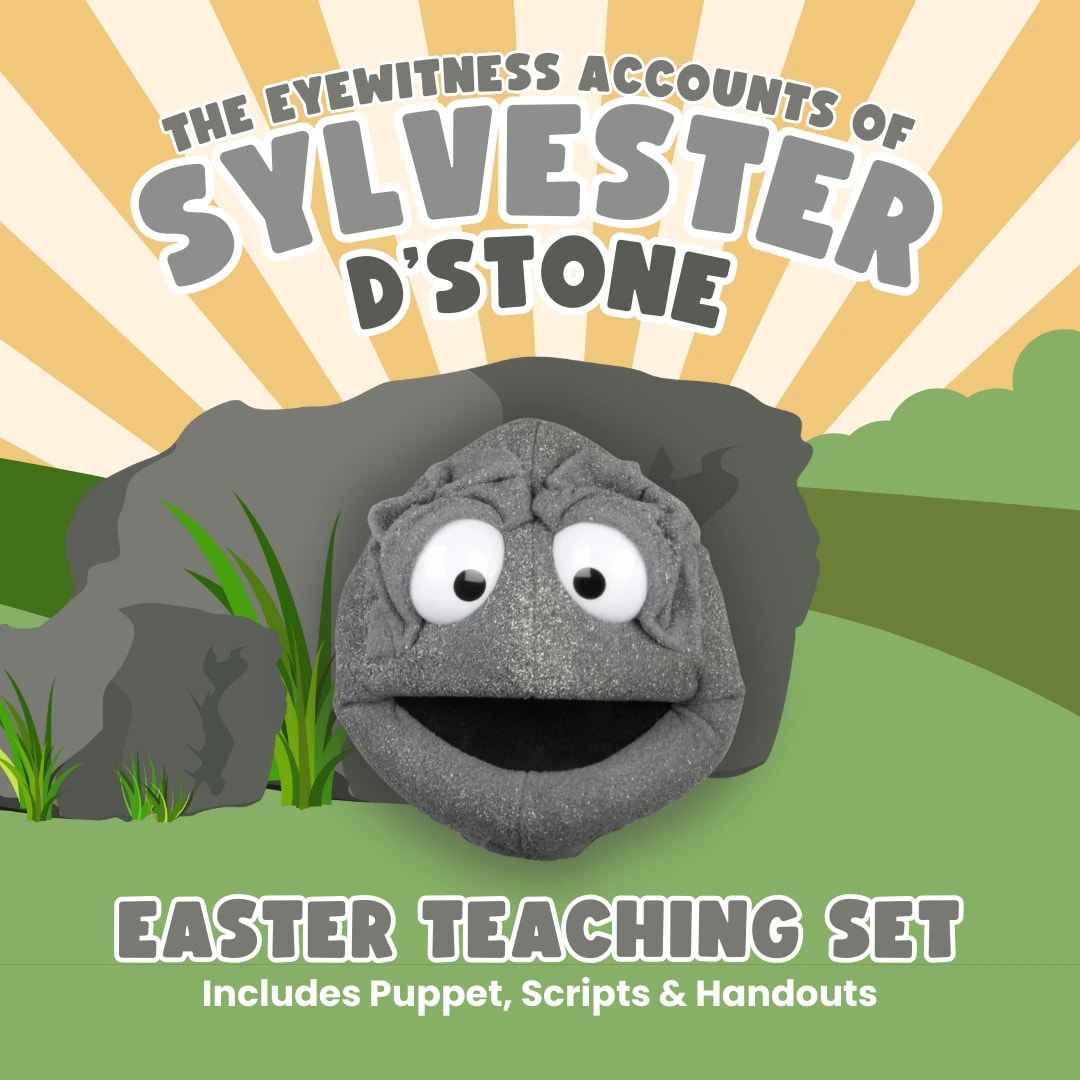 Sylvester D'Stone Puppet - Easter Teaching Set