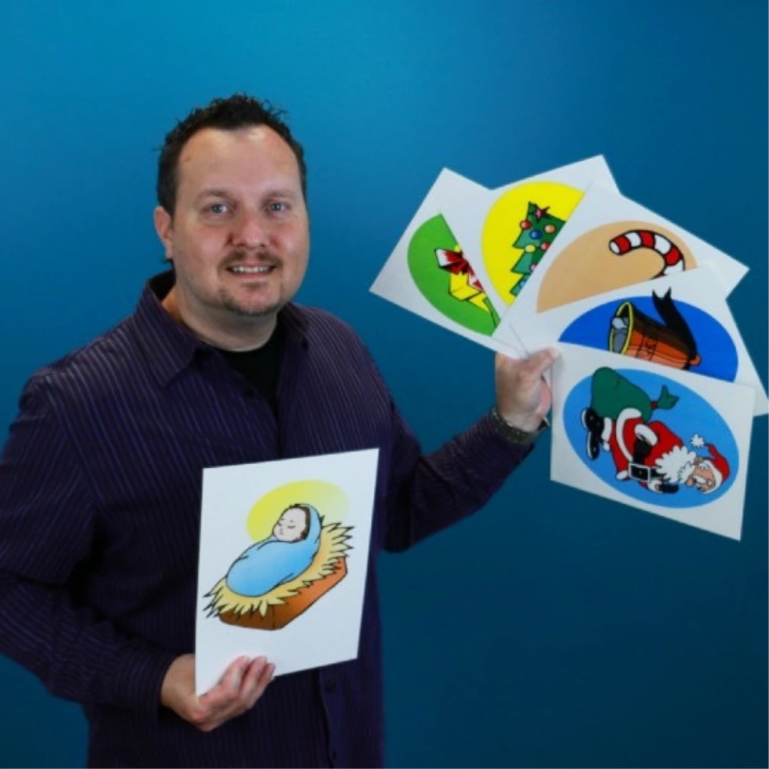 Christmas Card Monte