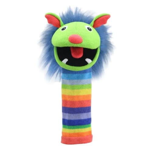 Rainbow Sockette Medium Puppet