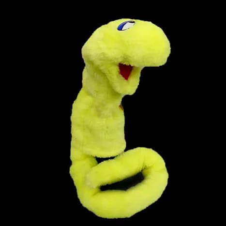 Snake Blacklight Puppet