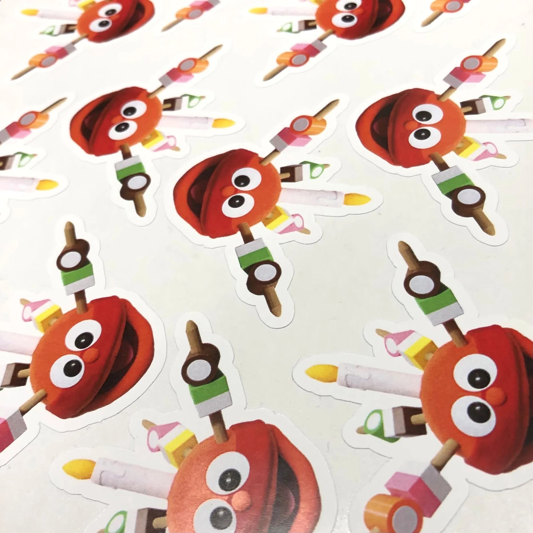 Christingle Puppet Stickers (includes free postage!)