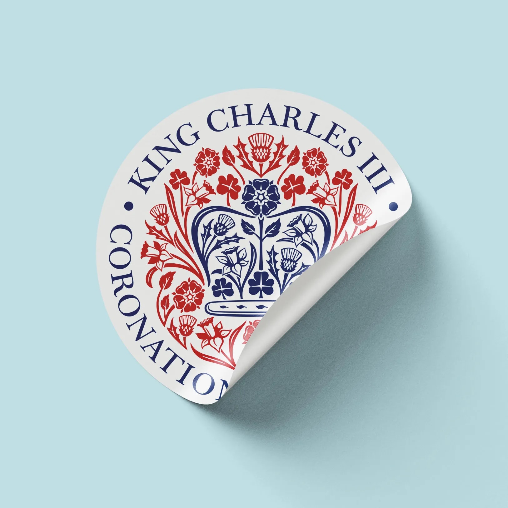 Coronation Stickers (with FREE 1st Class Postage)