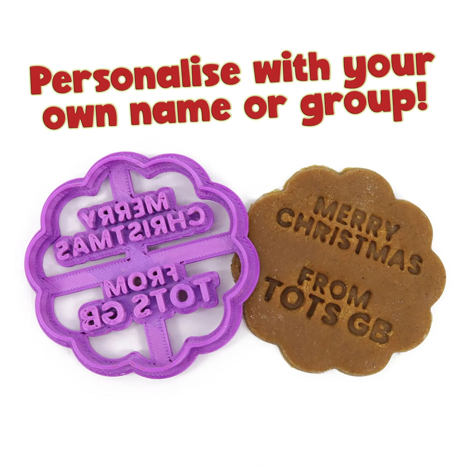 Personalised Cookie Cutter (with FREE 1st Class Post)