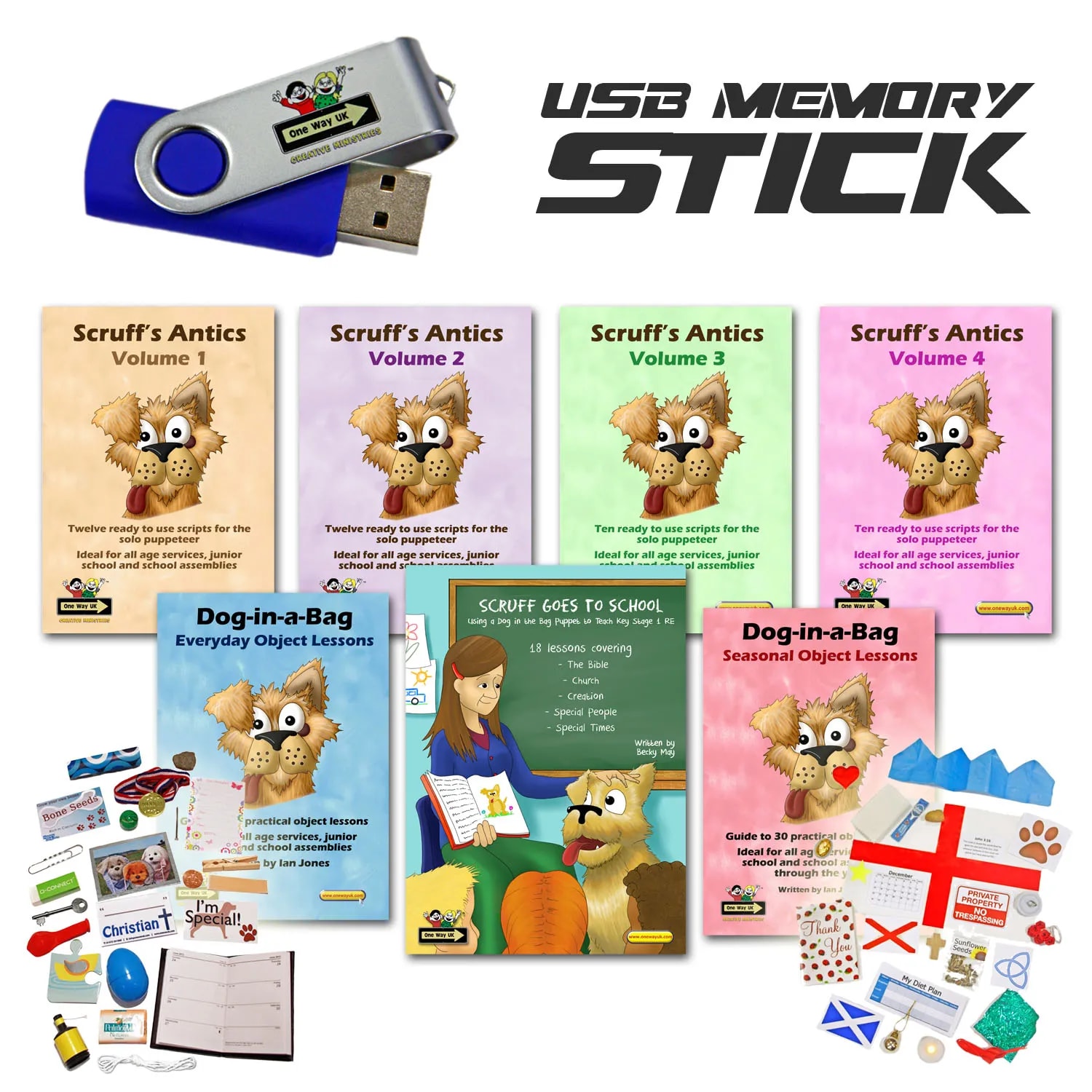 Dog in a Bag Complete Set - USB Memory Stick