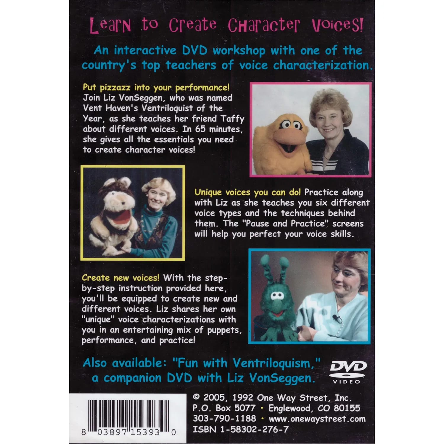 Fun with Character Voices Training DVD