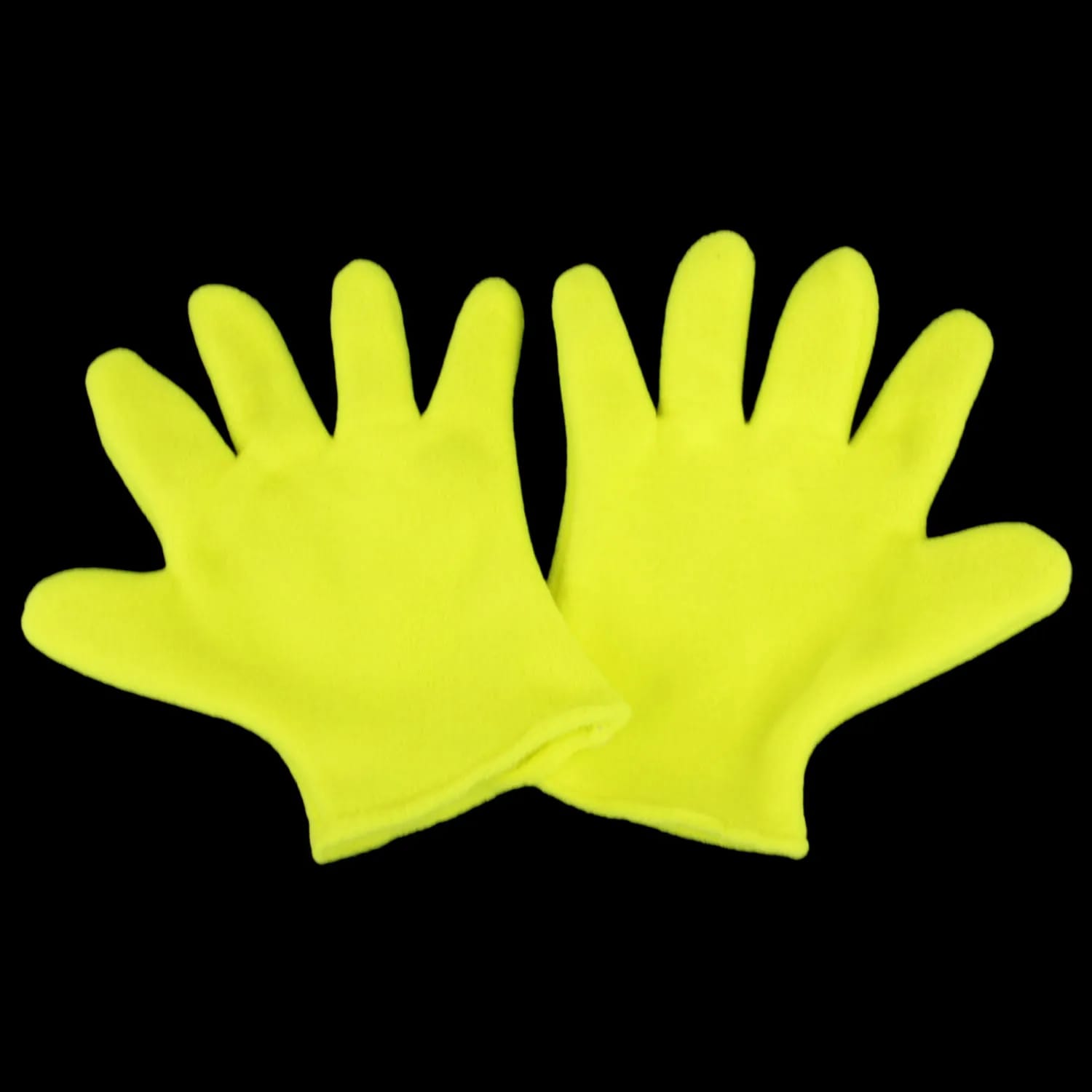 Blacklight Gloves - Yellow/Orange