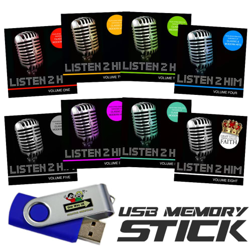 Complete Set Listen 2 Him Parody Music Vol 1-8 - USB Memory Stick