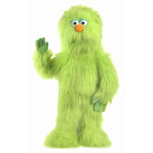 Large Green Monster Puppet