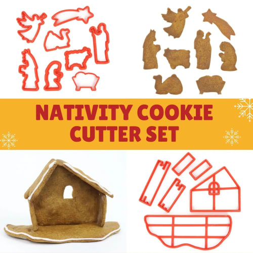 Nativity Gingerbread Cookie Cutters (with FREE Postage)
