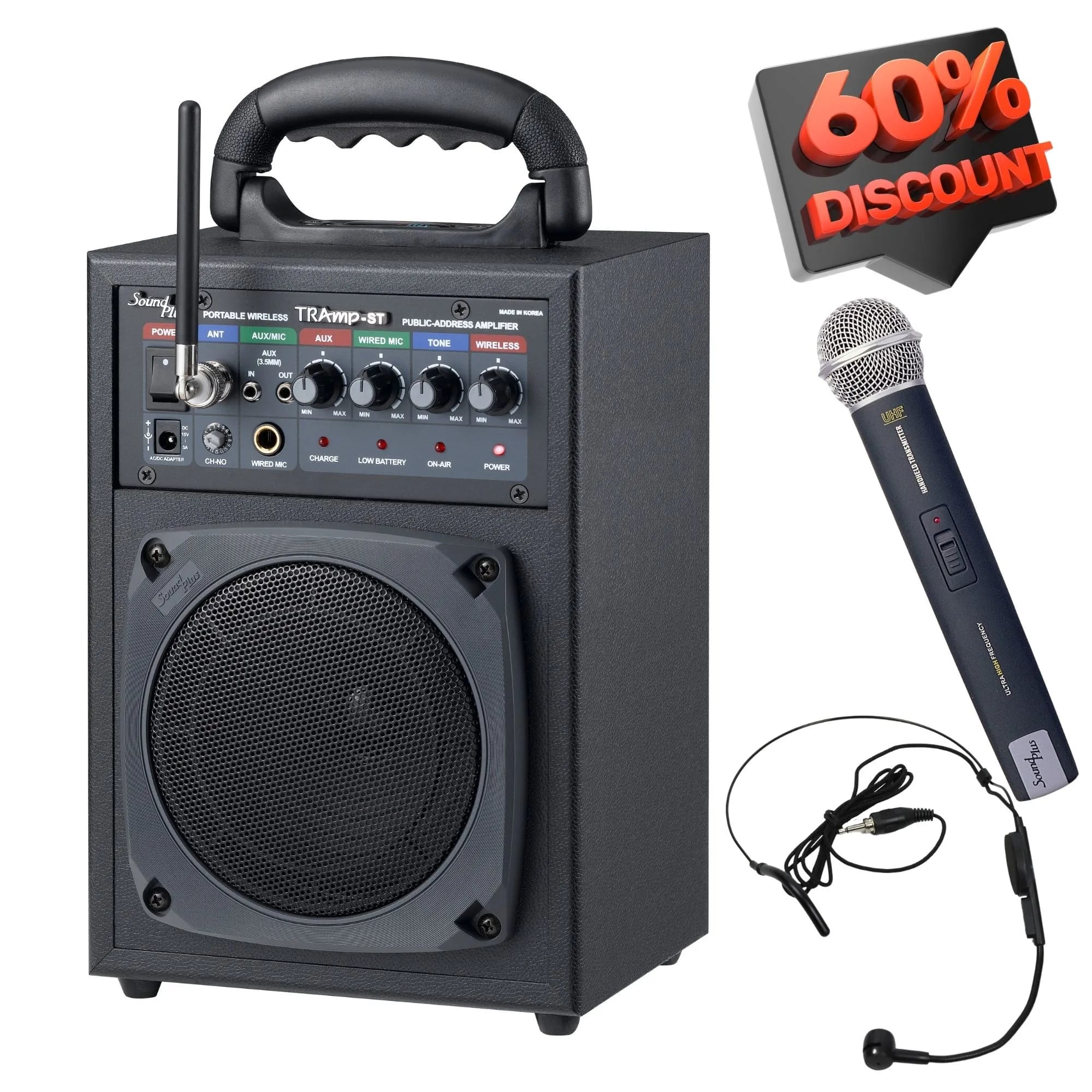 TRAMP-S Sound System 30W (one wireless mic)