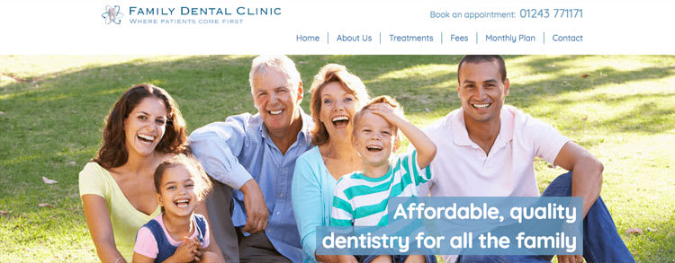 Arrival Of New Website For Family Dental Clinic!