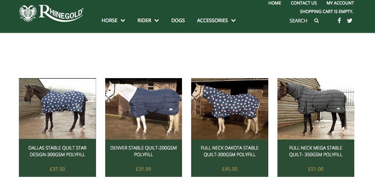 Trot around Rhinegold's new site