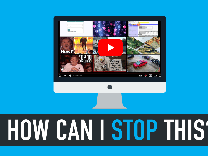 How Can I Stop Other Videos Showing Up After My Video Has Played