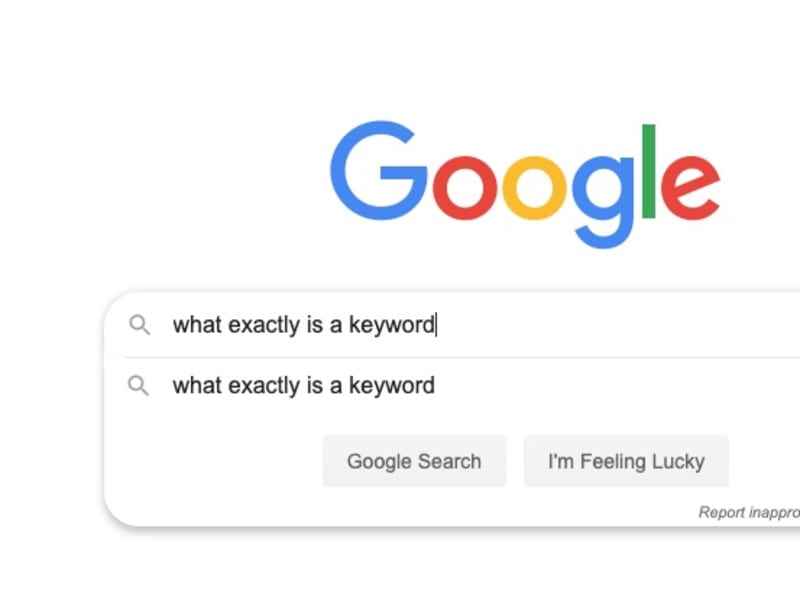 what is a keyword