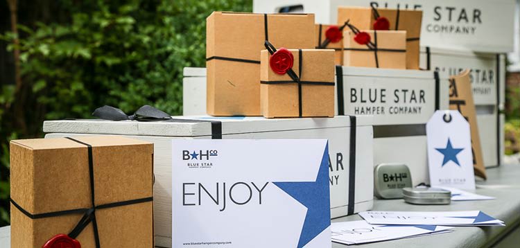 The Launch of Blue Star Hamper Company's Website