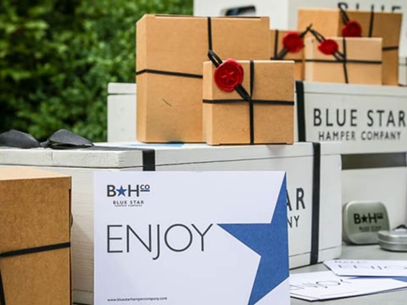The Launch of Blue Star Hamper Company's Website