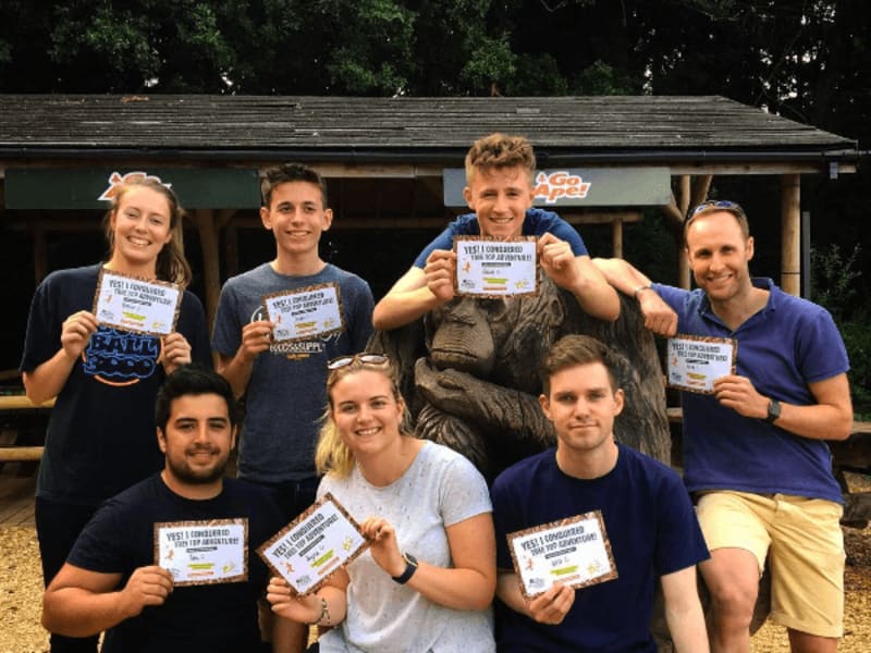 Website Success takes to the treetops!