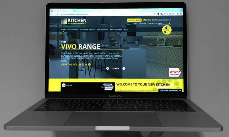 Website launch for Kitchen Installation Services